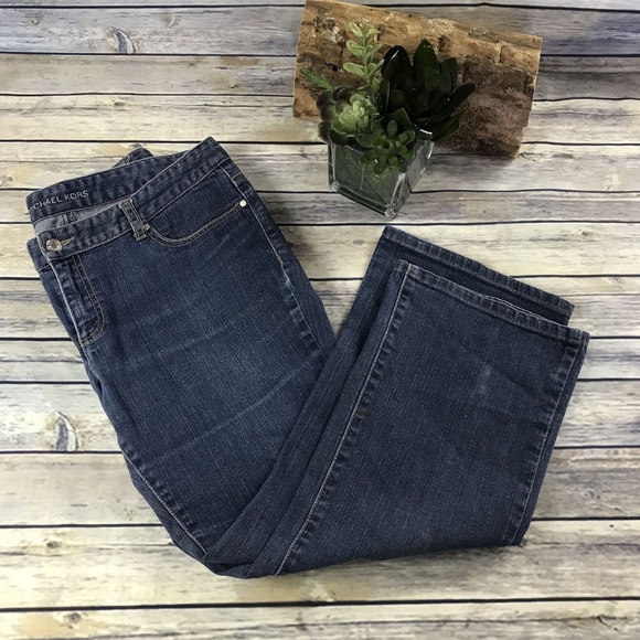 Michael Kors Womens Cropped Jeans - Picture 2 of 8